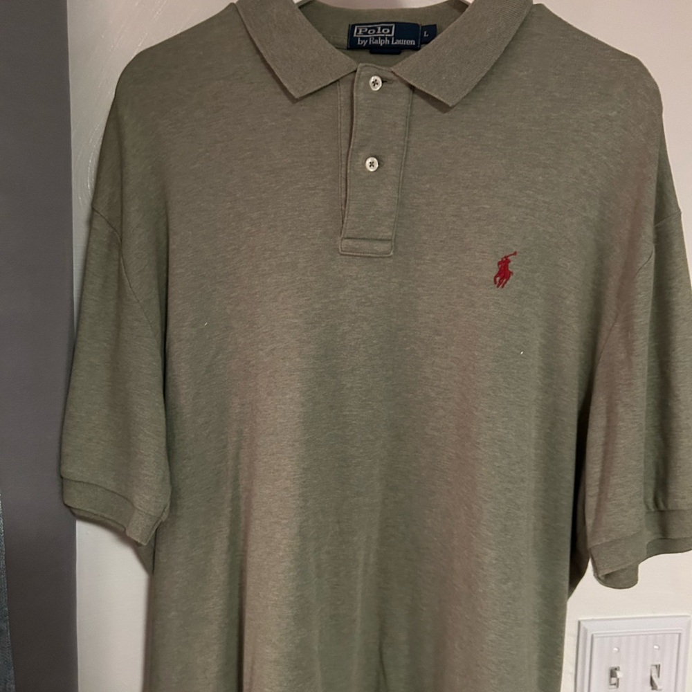 Polo by Ralph Lauren Men's Olive Polo Shirt